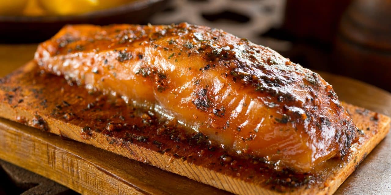 Five-Ingredient Marinated Grilled Salmon