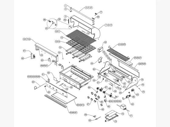 Delta Heat DHBQ26G-D parts diagram