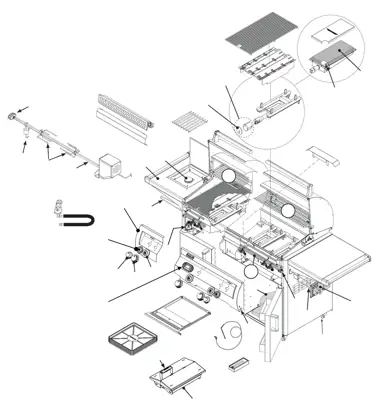 Fire Magic Echelon E660s parts diagram