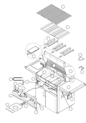 Fire Magic Regal Magnum parts diagram