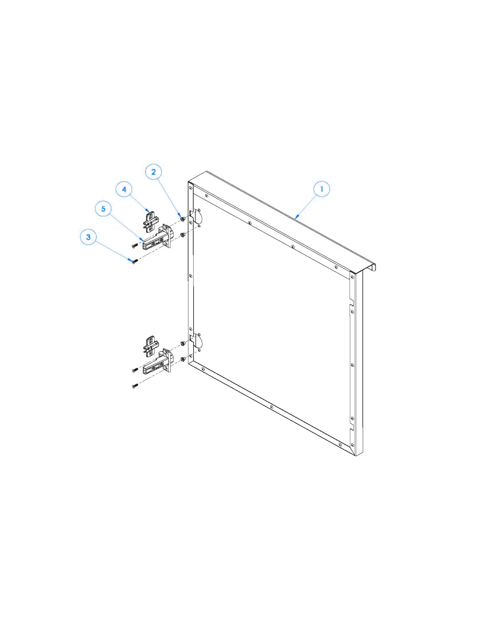 Sedona by Lynx L701PSF RH Door parts diagram