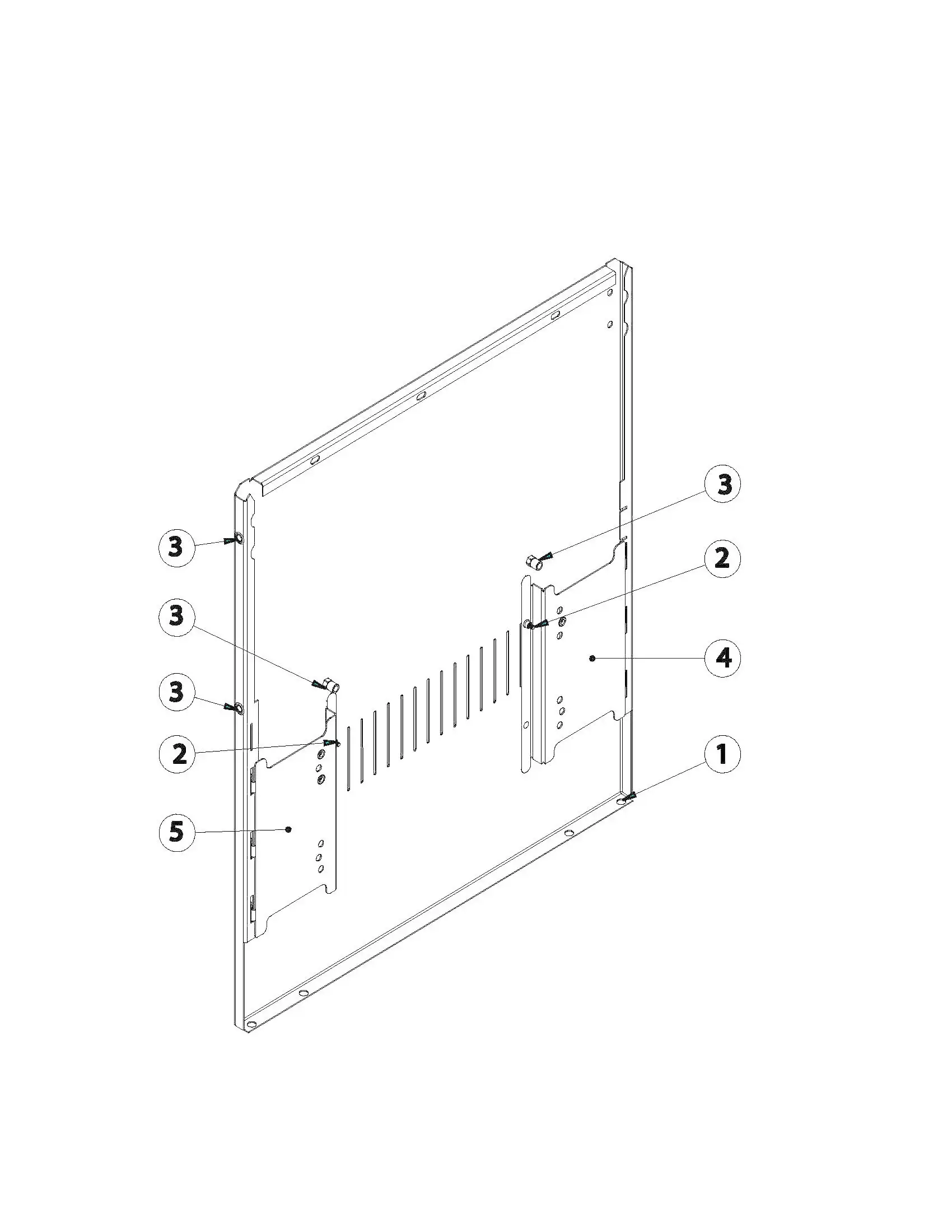Sedona by Lynx L601ADA-01 RH Side Panel Assembly parts diagram