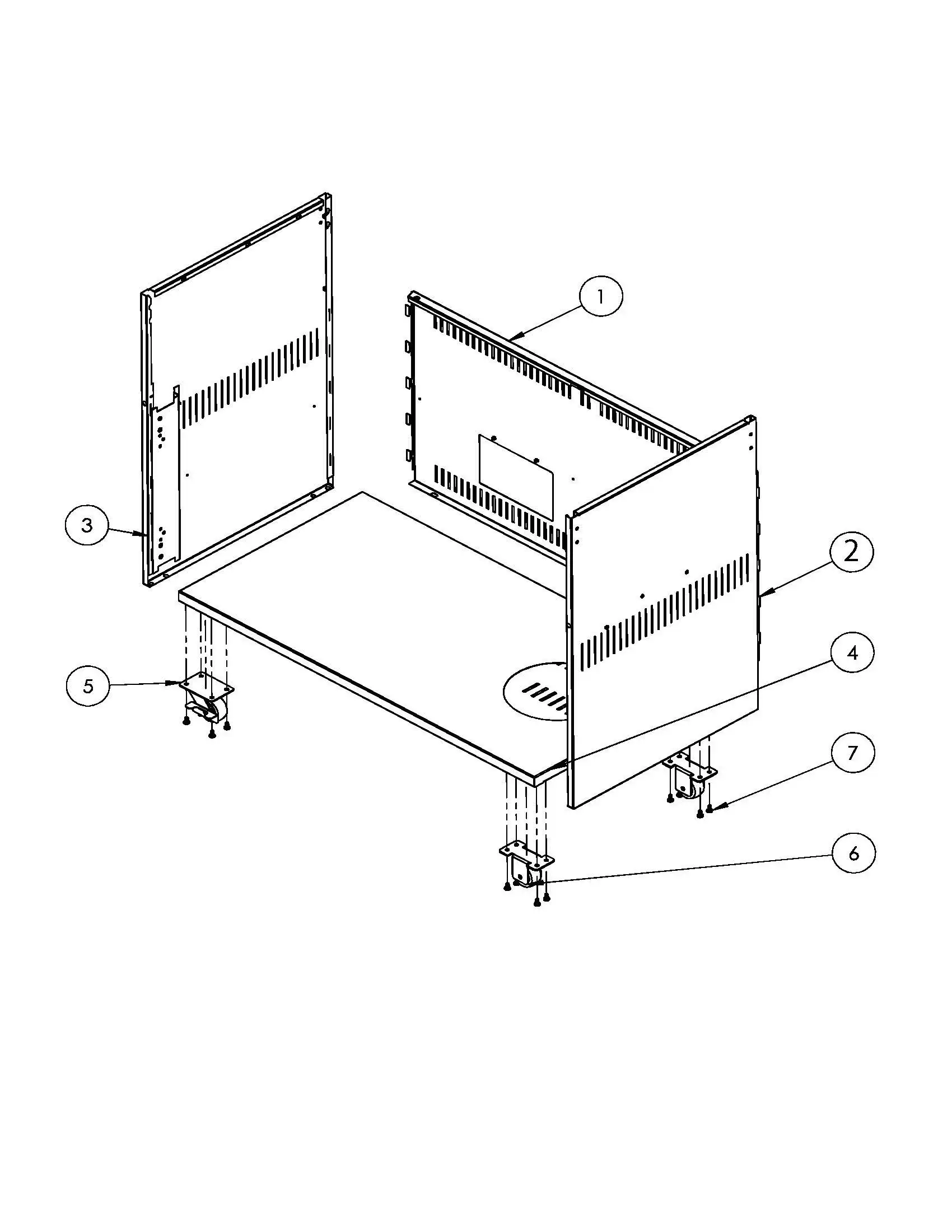Sedona by Lynx S421CART Cart Body parts diagram