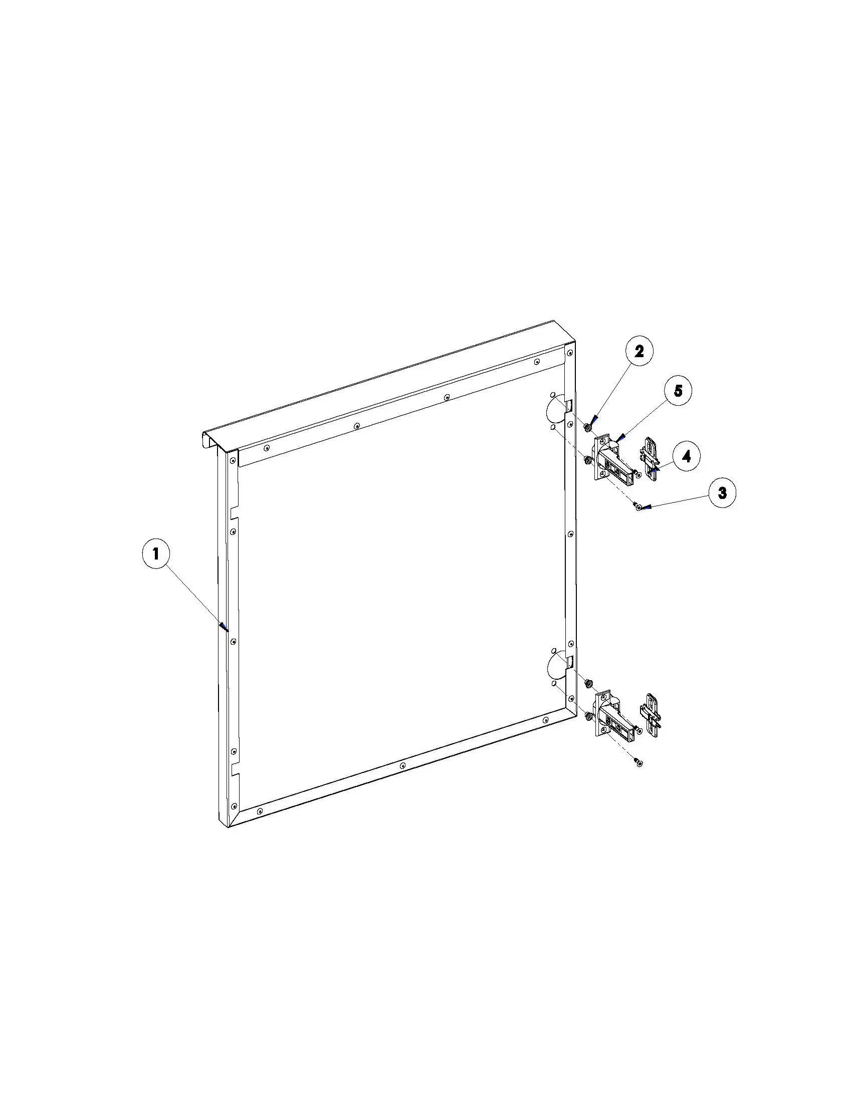 Sedona by Lynx S421CART LH Door parts diagram