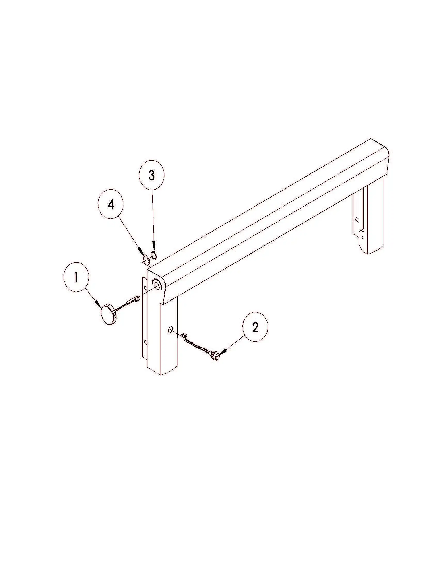 Lynx SmartGrill SMART42 Bullnose Assembly parts diagram