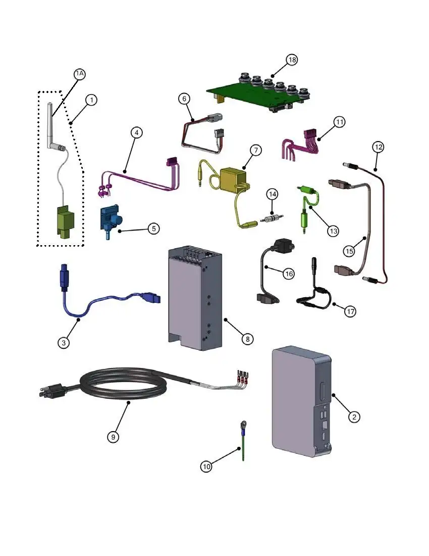 Lynx SmartGrill SMART36 Smartcpu parts diagram