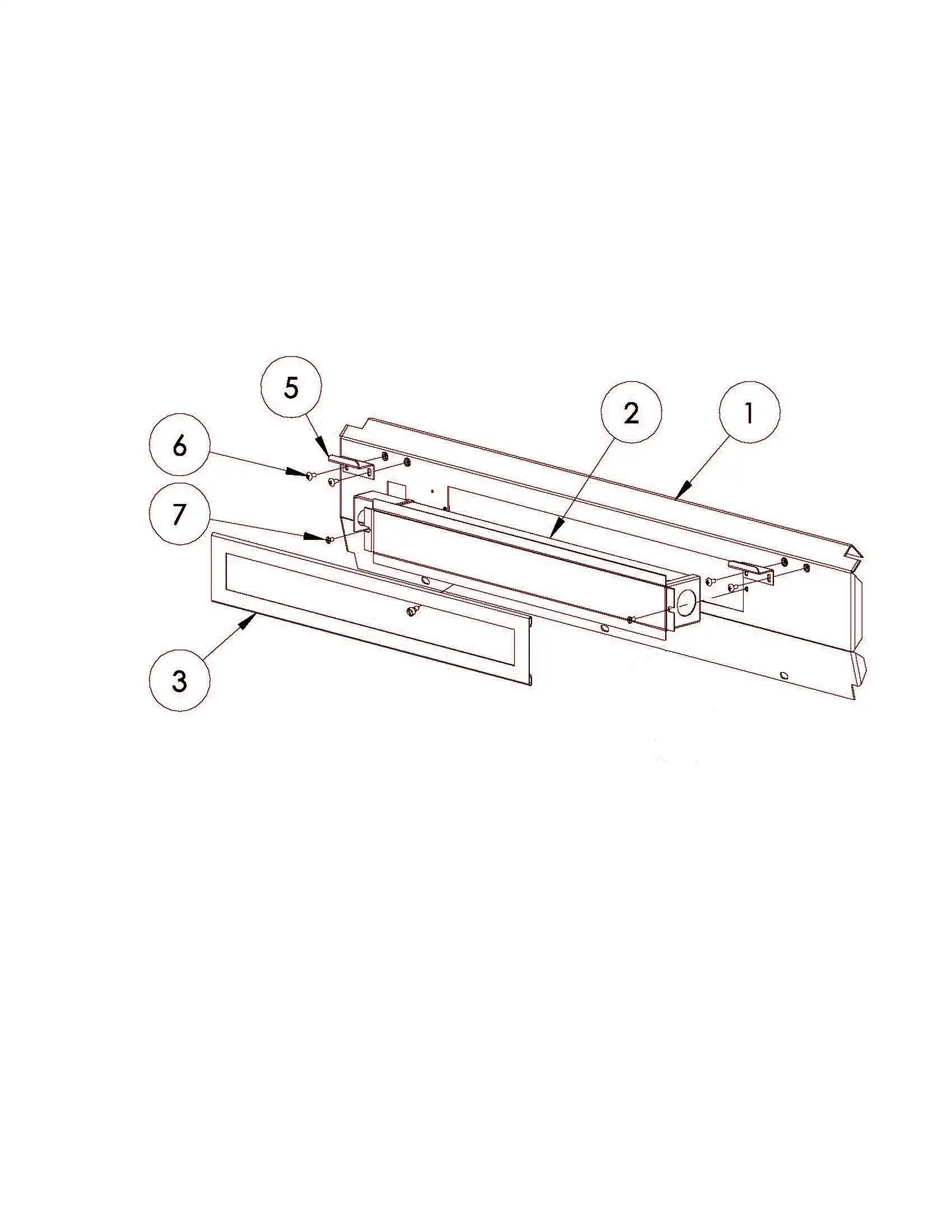Lynx SmartGrill SMART30 IR Panel Assembly parts diagram