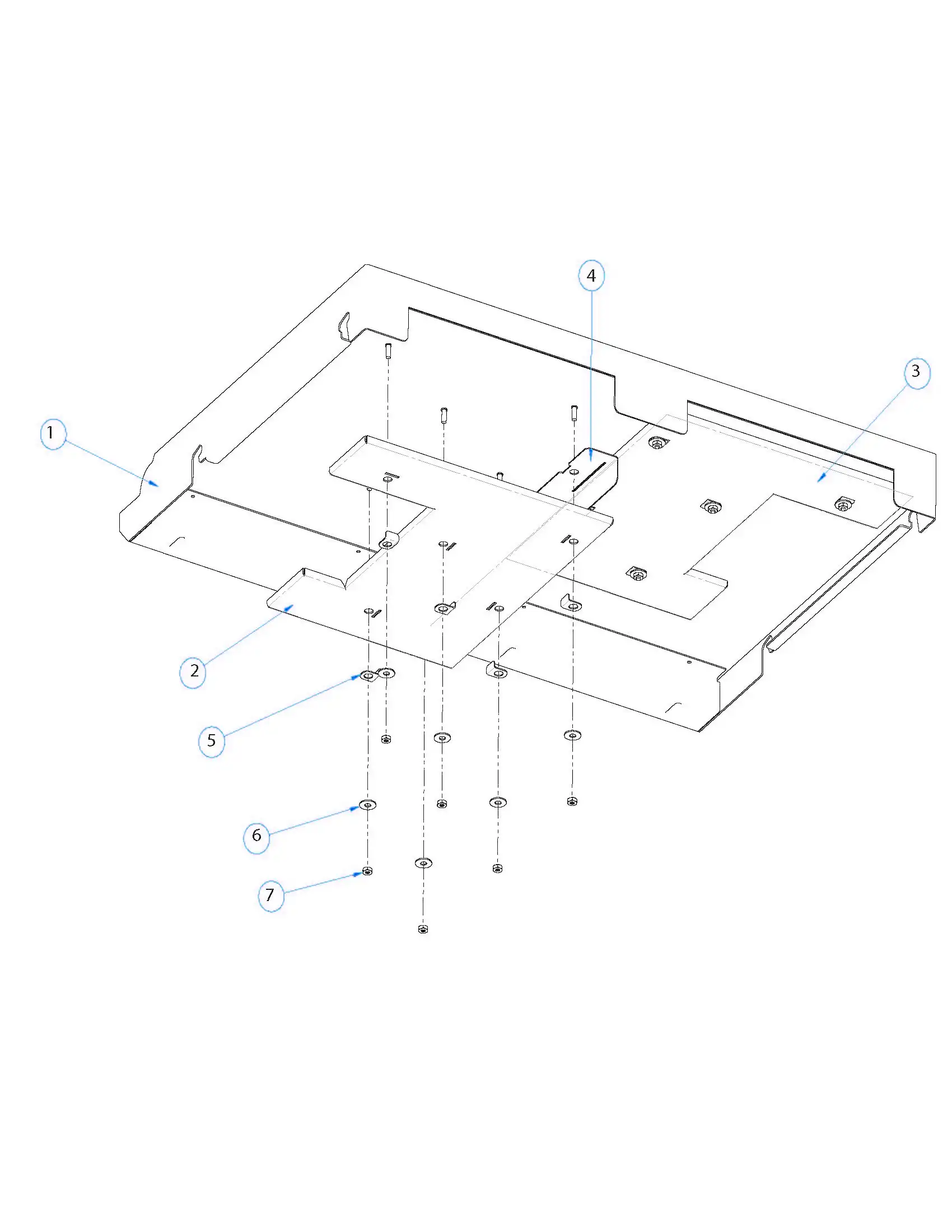 Lynx L30AG Griddle Plate parts diagram