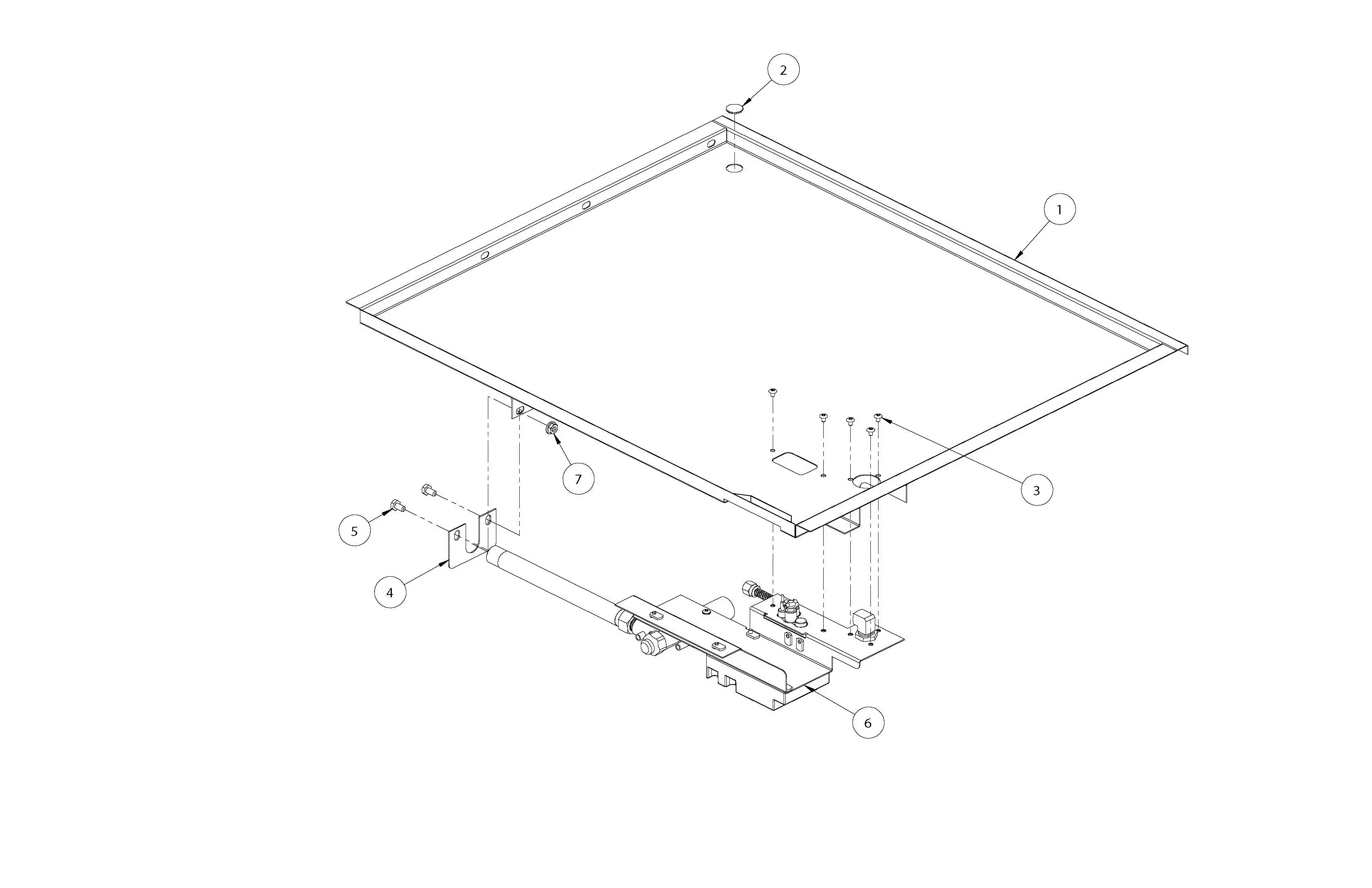 Lynx LSMK Pan Assembly parts diagram