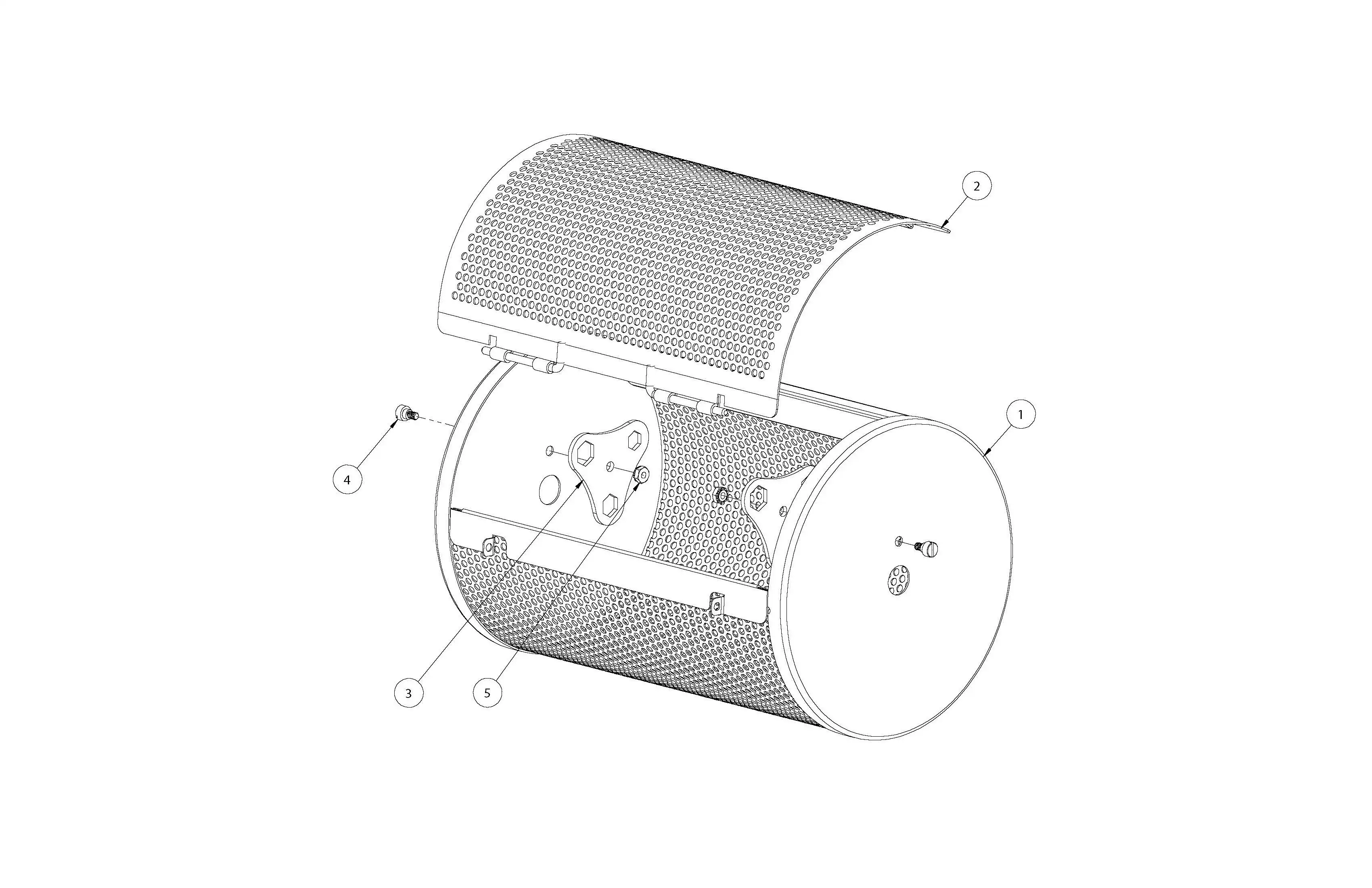 Lynx Professional RB8 Breakdown parts diagram