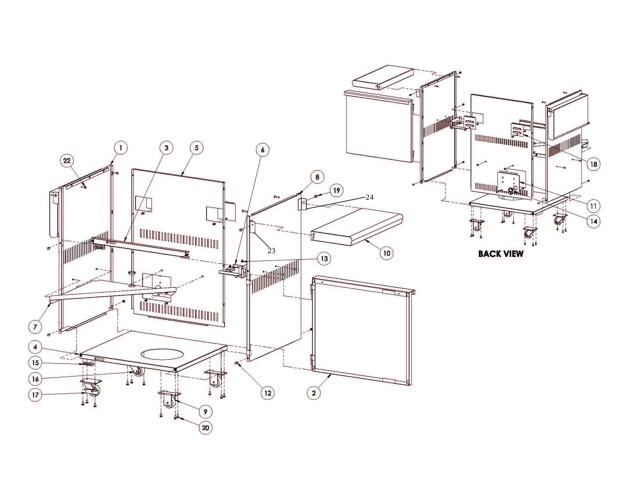 Sedona by Lynx L400F Cart parts diagram