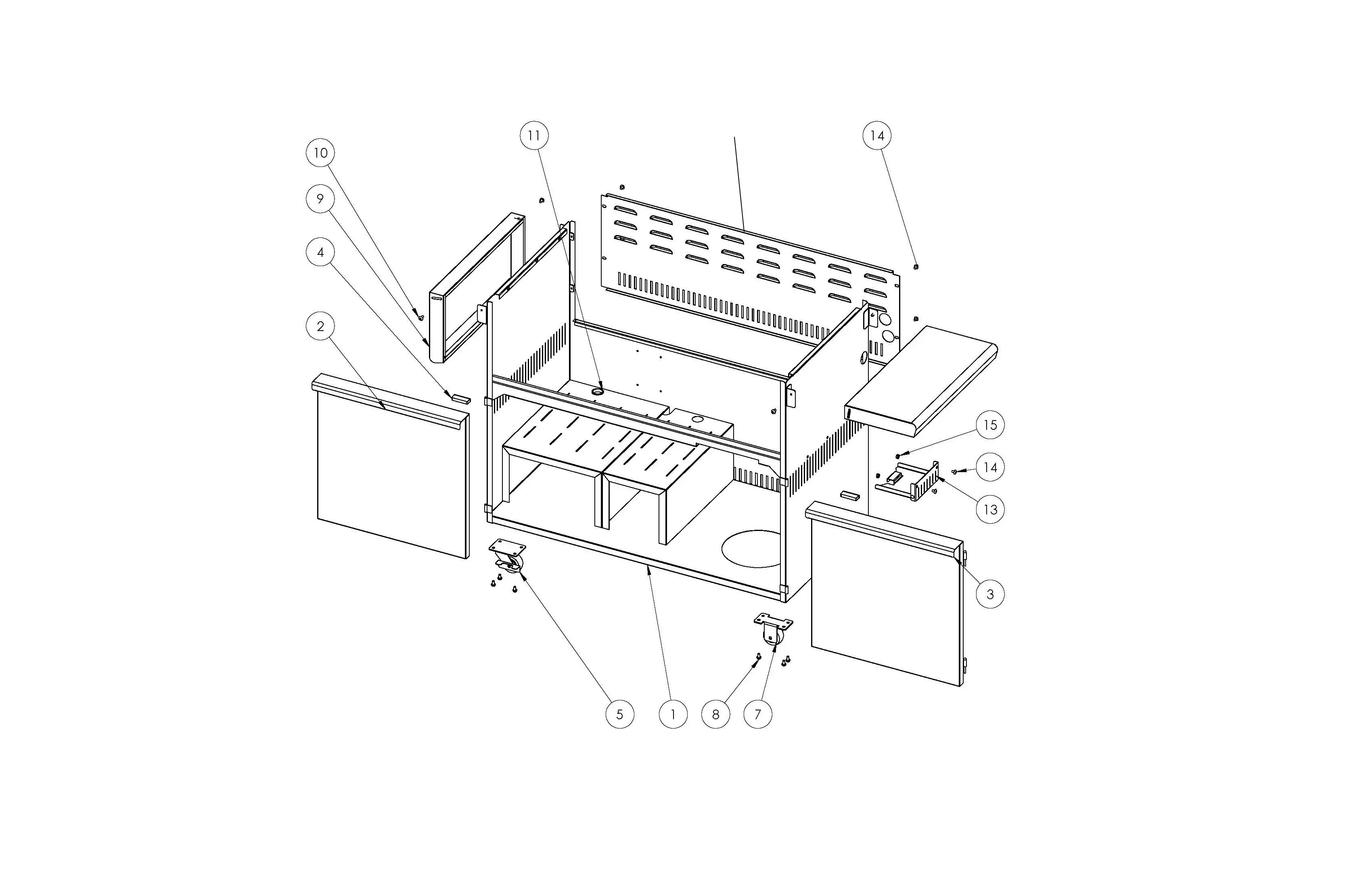 Sedona by Lynx S42CART Chassis parts diagram