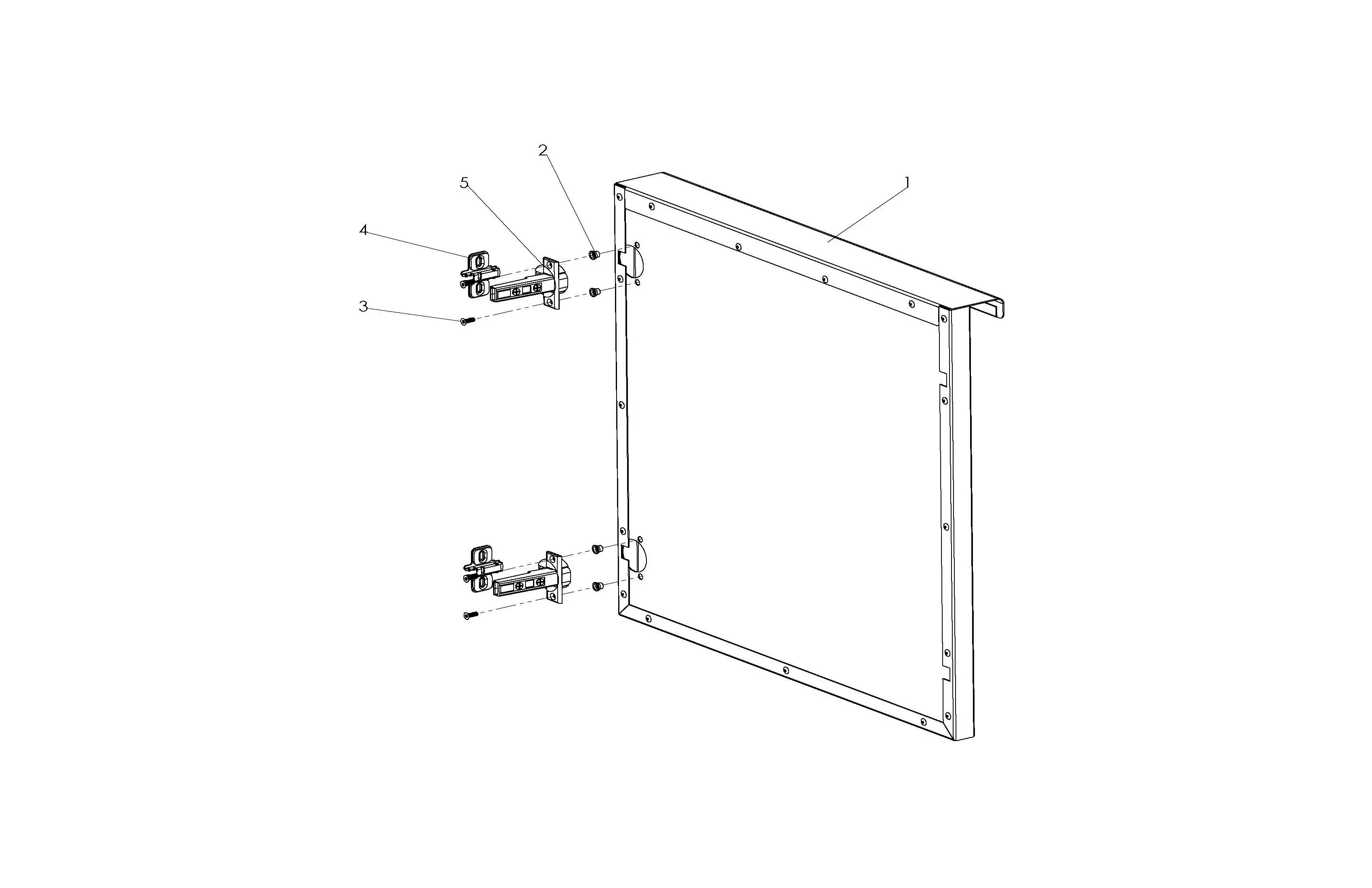 Sedona by Lynx L700PSFR-01 RH Door parts diagram