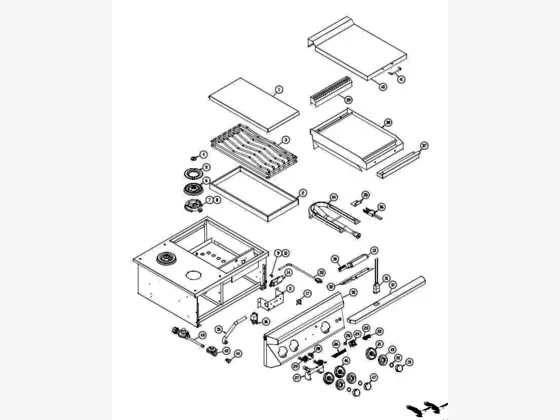 Twin Eagles TEBC30-C Breakfast Club parts diagram