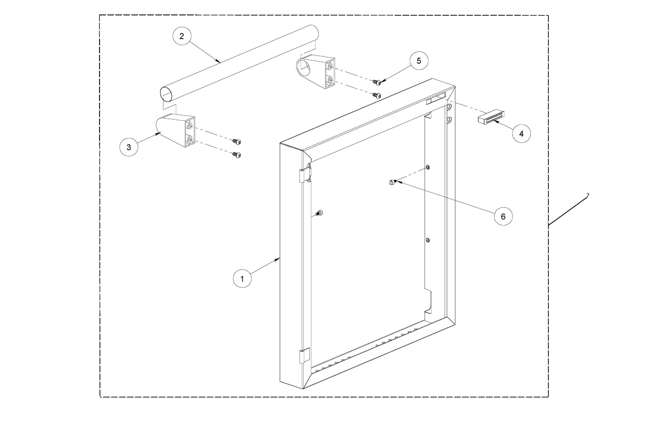 Viking EVQGFS5361 Grill RH Door parts diagram