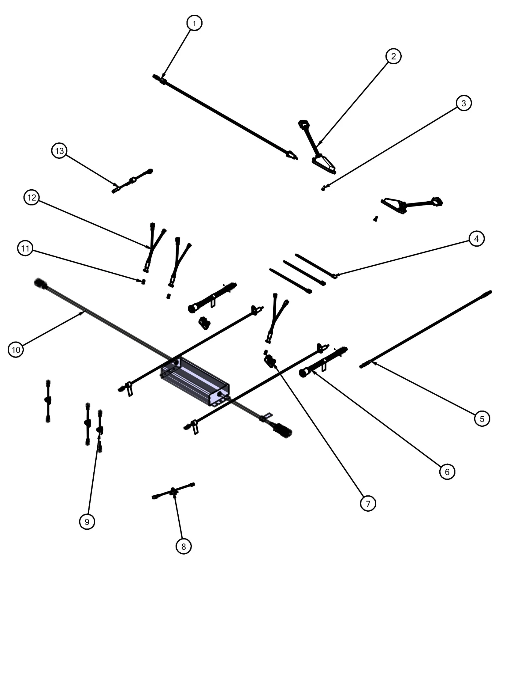 Viking JHYVGBQ53024LSS Grill Electrical parts parts diagram