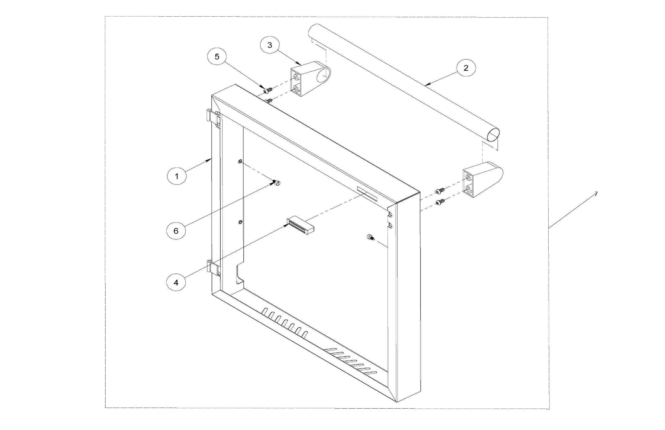 Viking VQGFS5421 Grill Grill Cart Door (BEFORE 7-12-22) parts diagram