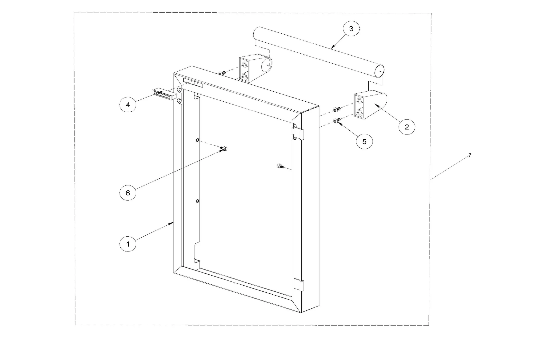 Viking VQGFS5301 Grill LH Door (Before 7-12-22) parts diagram