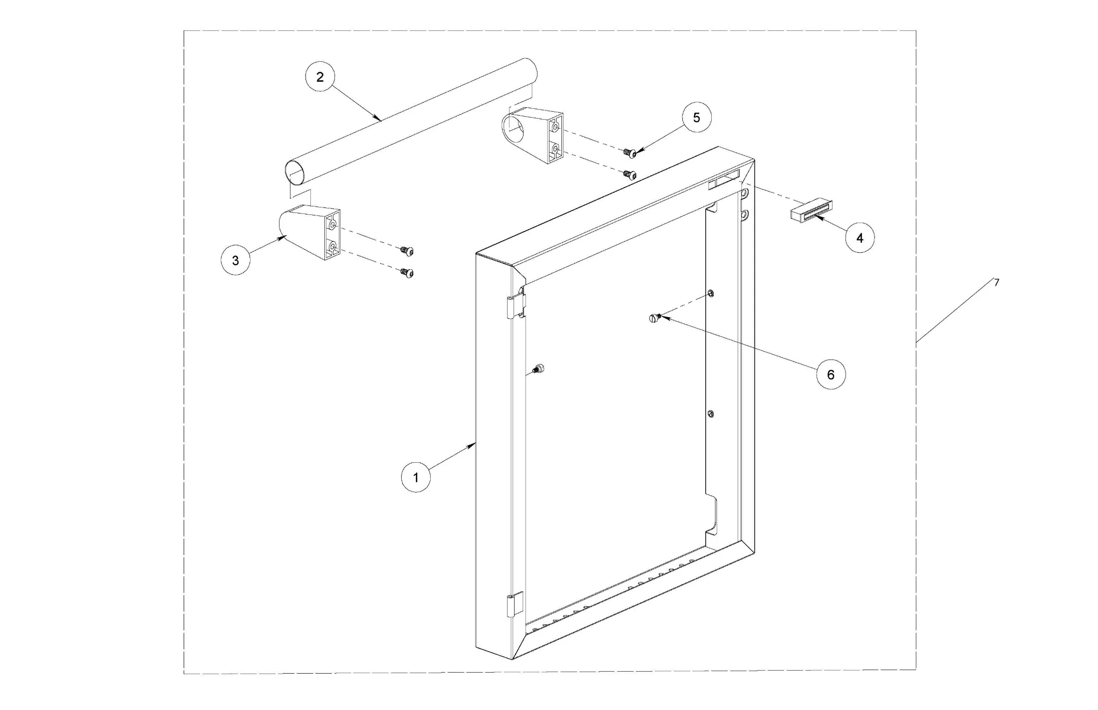 Viking VQGFS5541 Grill RH Door (Before 7-12-22) parts diagram