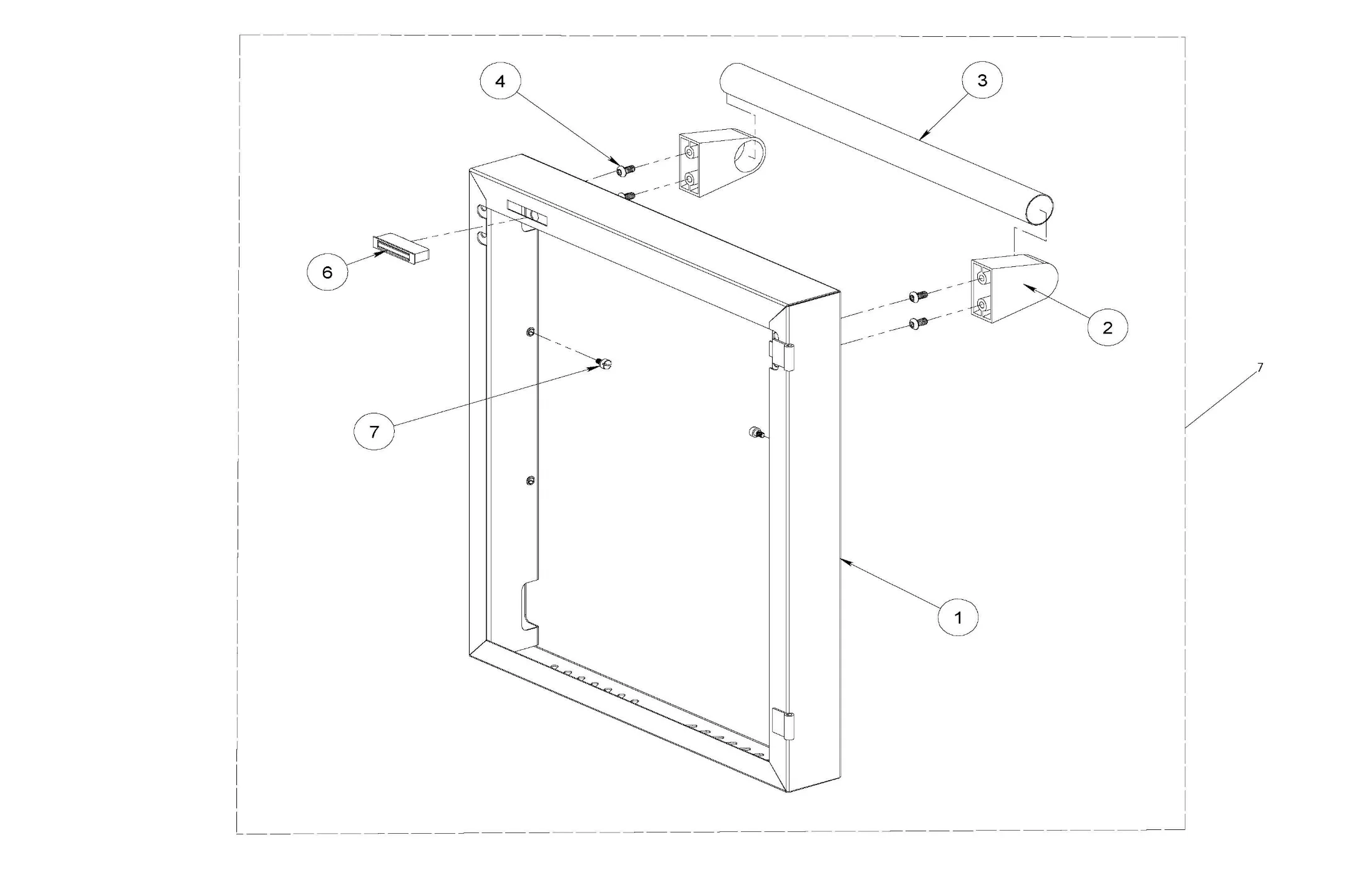 Viking VQGFS5541 Grill LH Door (Before 7-12-22) parts diagram