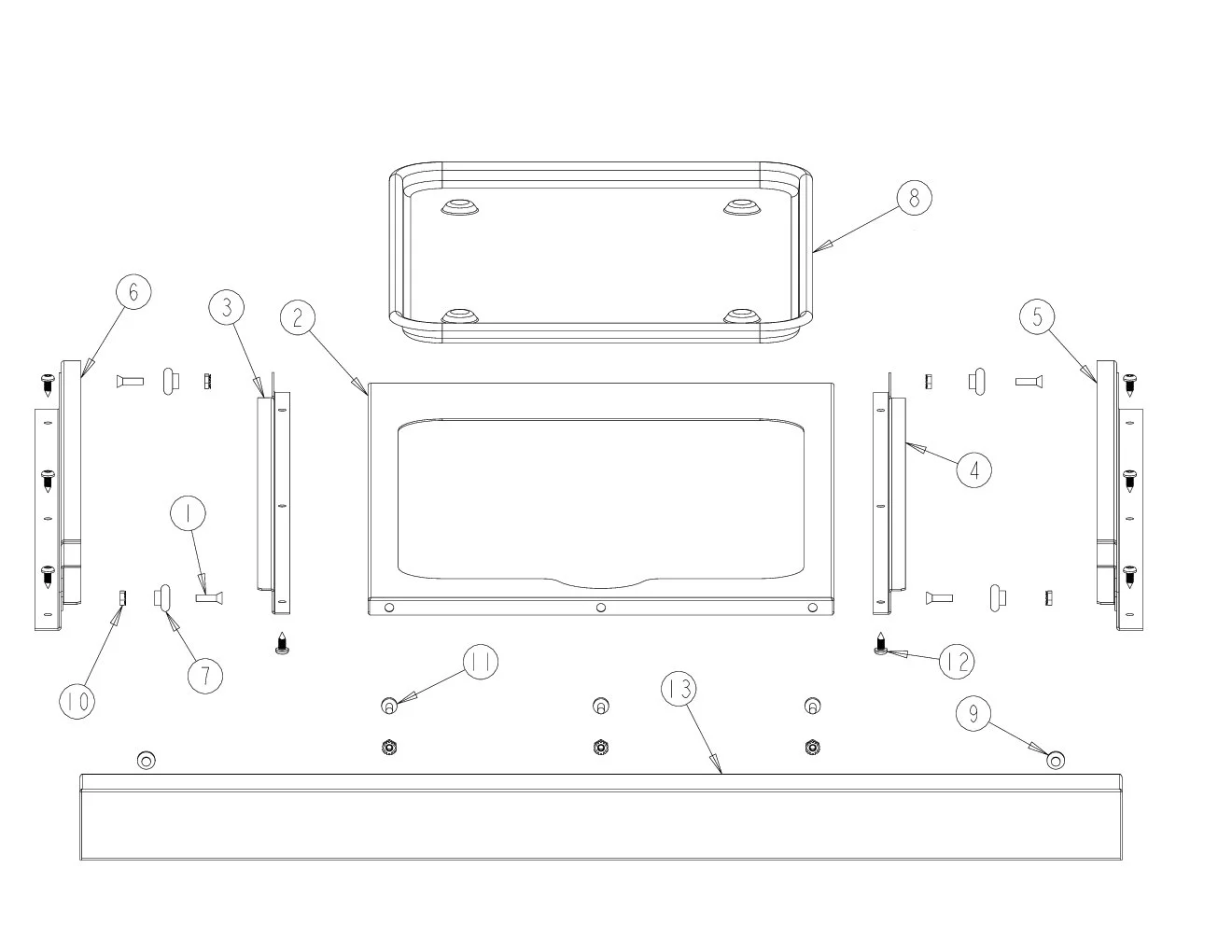 Viking VGBQ3002RE Grill Drip Tray parts diagram