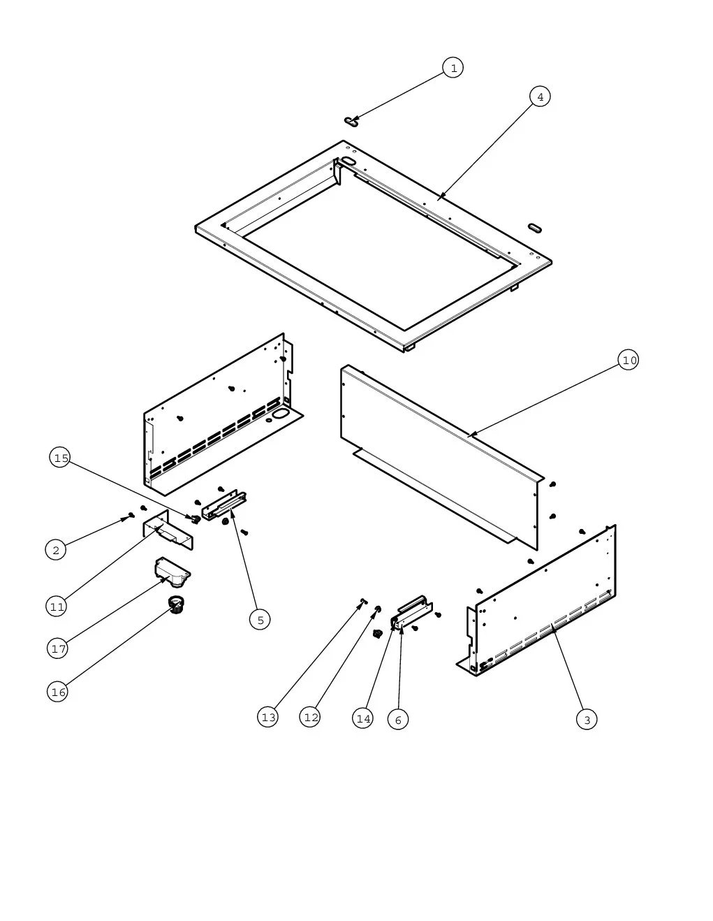 Viking VGBQ13603 Grill Base parts diagram