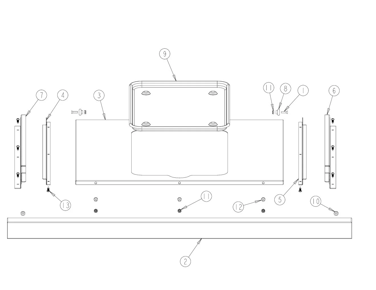 Viking VGBQ4103RE Grill Drip Tray parts diagram