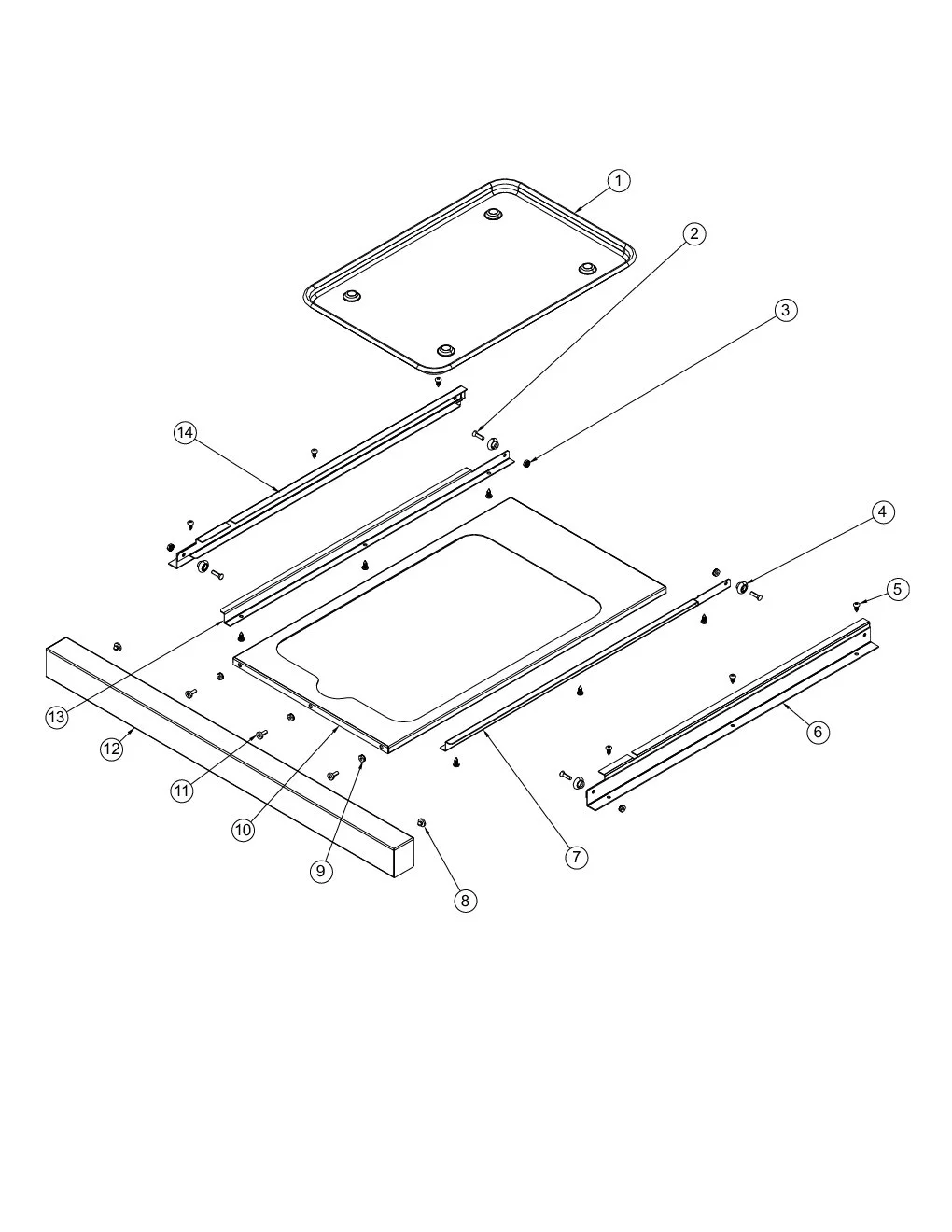 Viking VGBQ3002RT2 Grill Drip Tray parts diagram