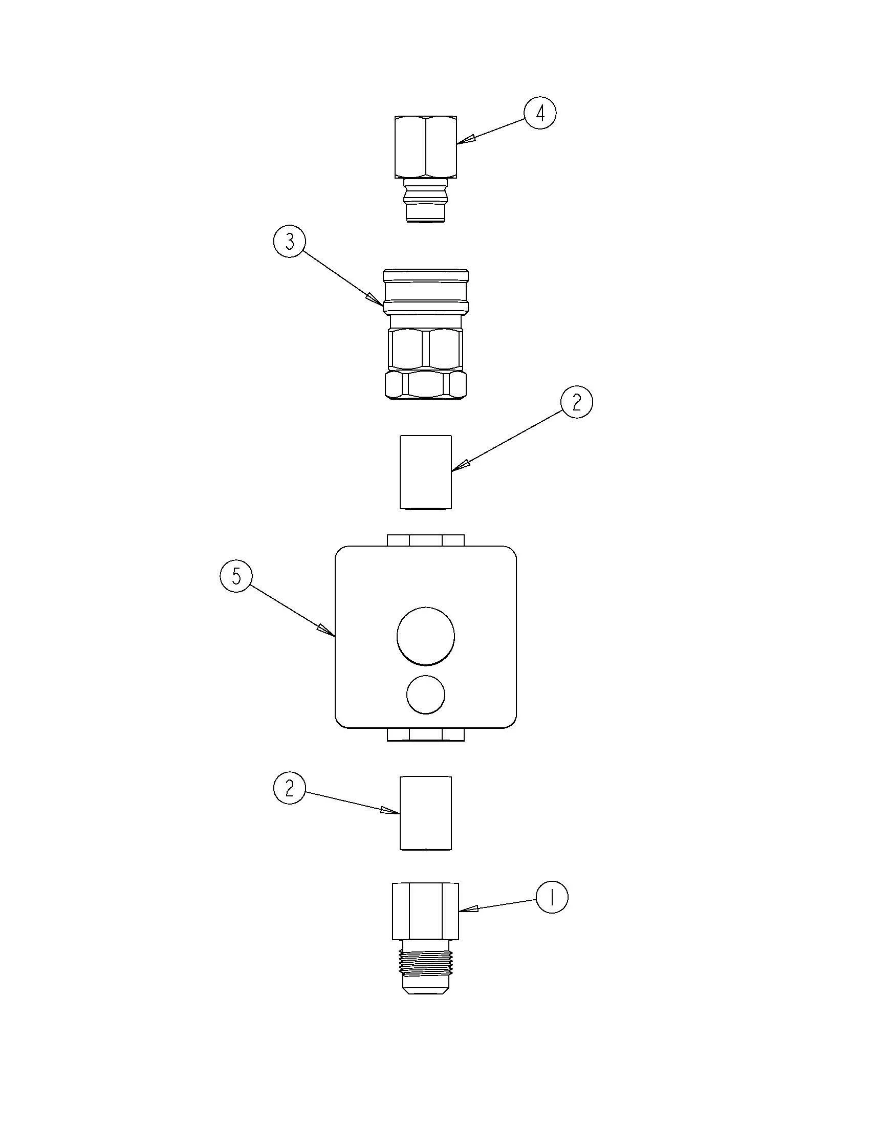 Viking VGBQ5304RT Grill Natural Regulator Assembly parts diagram