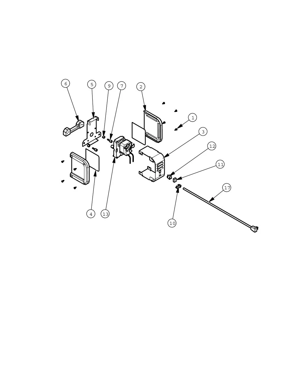Viking VGBQ54203RE Grill Motor parts diagram