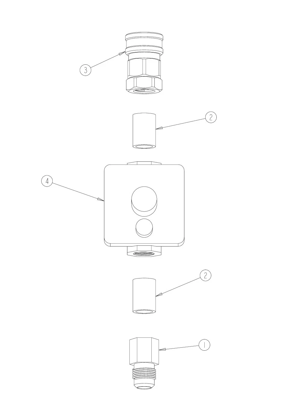 Viking VGIB242T Side Burner Natural Gas Connections parts diagram
