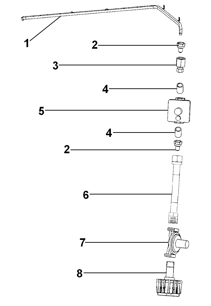 Viking VGIQ5304RT Grill LP Gas Regulator Assembly parts diagram