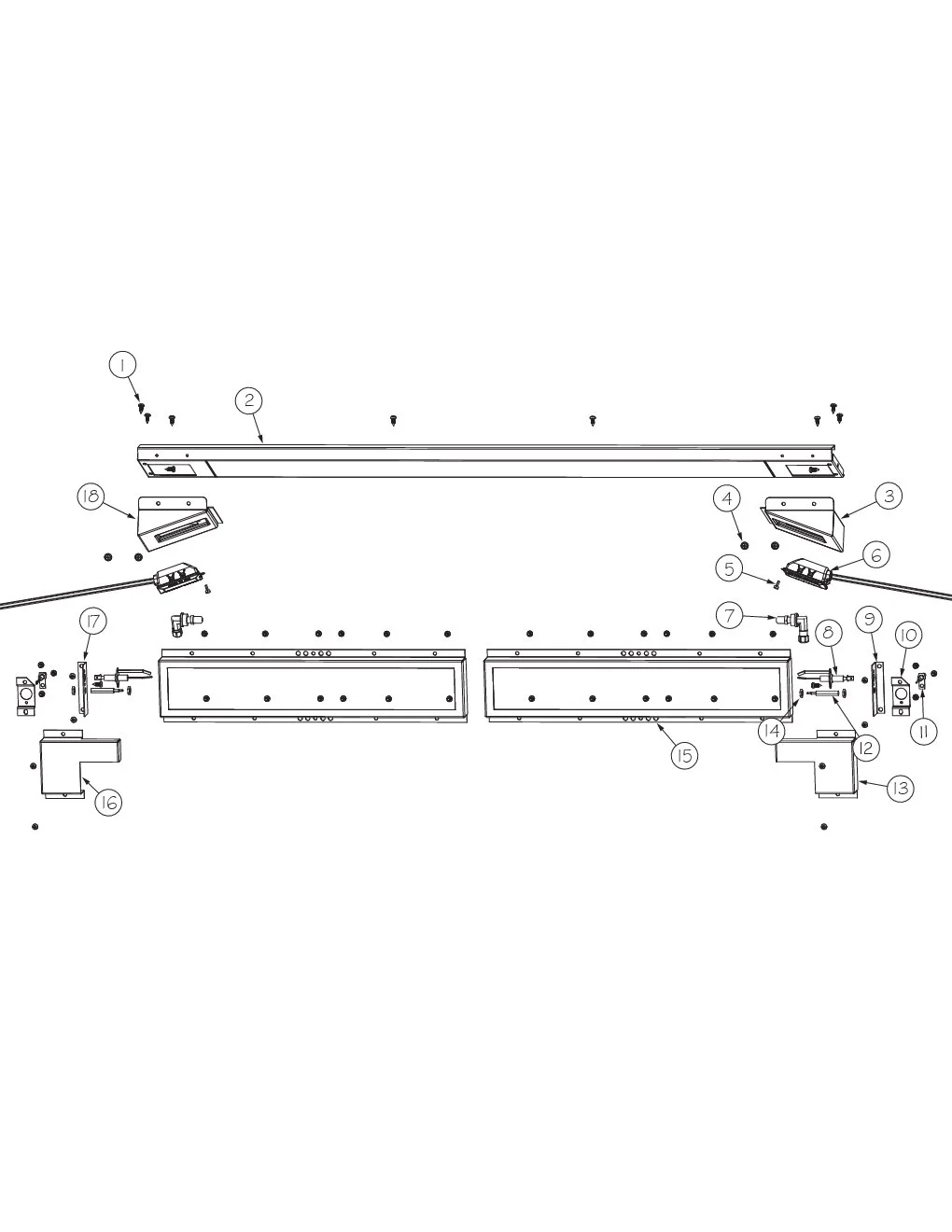 Viking VGIQ5304RE1 Grill Rotisserie Burner Assembly parts diagram
