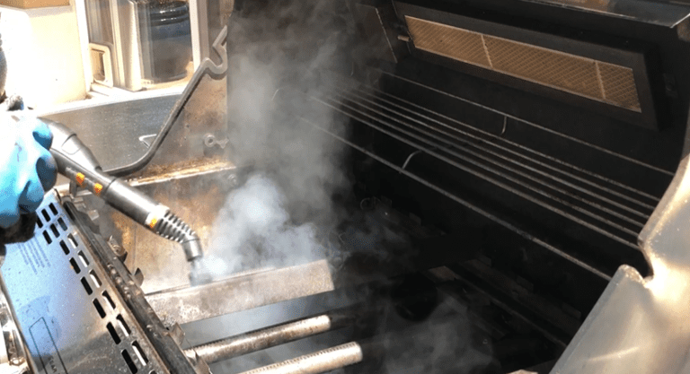 BBQ Steam Cleaning