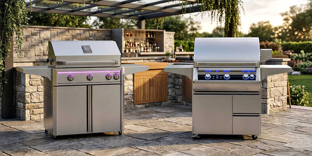 Fire Magic premium built-in BBQ grills serviced and sold by Pro Grill